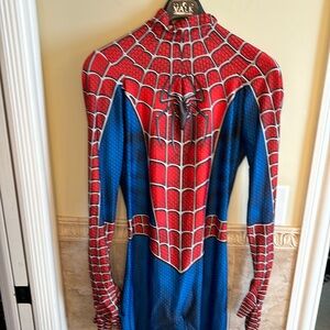 Men’s large Spider Man Costume.